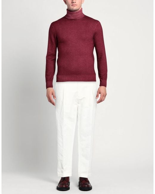 Briglia 1949 White Pants Cotton, Linen for men