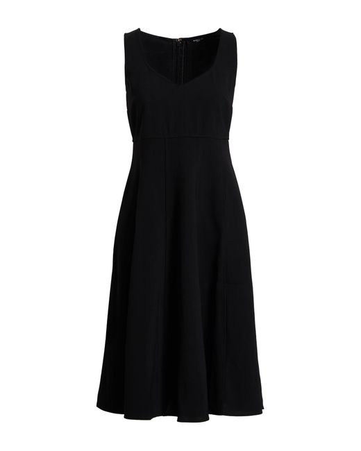 MARCIANO BY GUESS Black Midi Dress