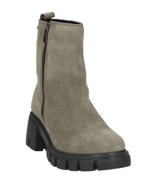 Igi&co Green Ankle Boots Leather