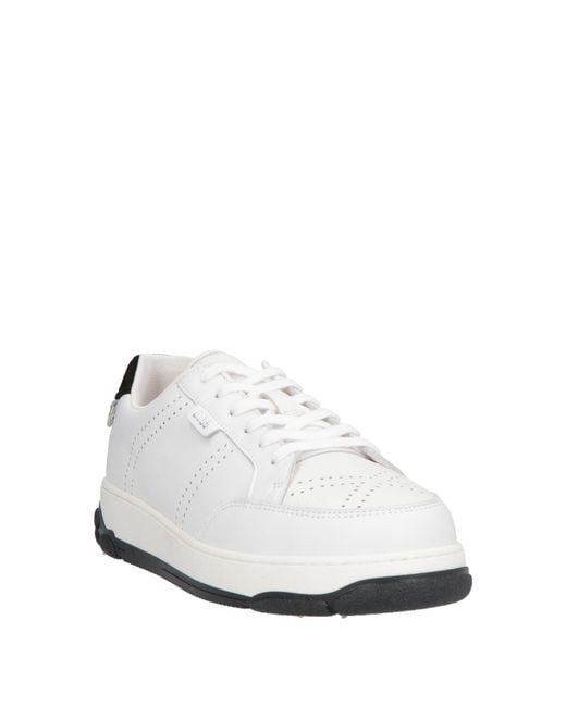 Gcds White Sneakers Leather
