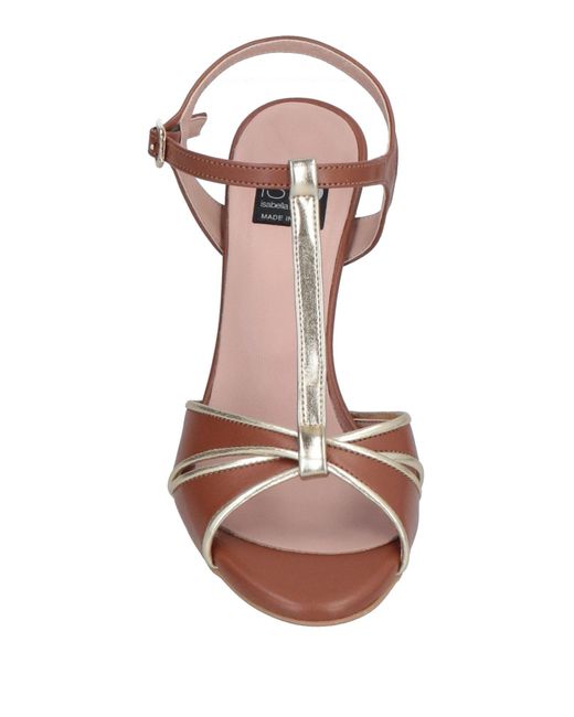 Islo Isabella Lorusso Pink Sandals Textile Fibers