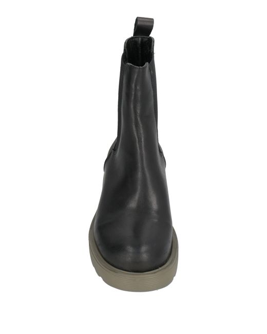 Ixos Black Ankle Boots