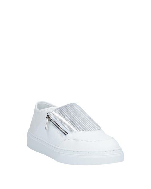 Hogan White Sneakers Leather