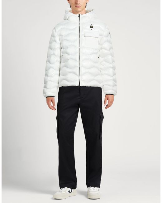 Blauer White Puffers for men