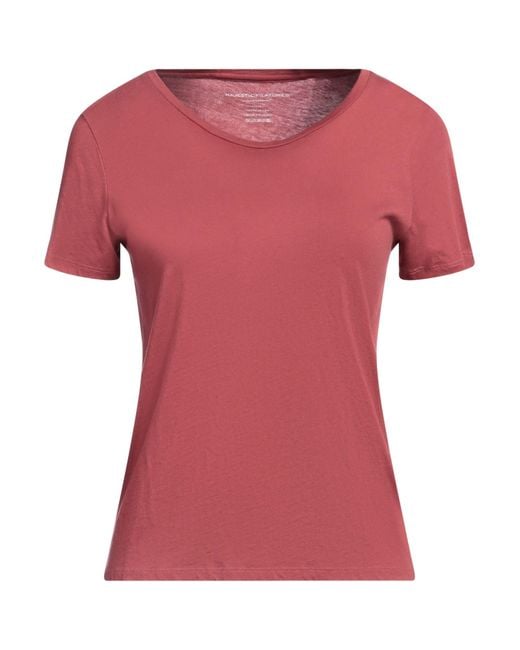 Majestic Filatures Pink T-shirt