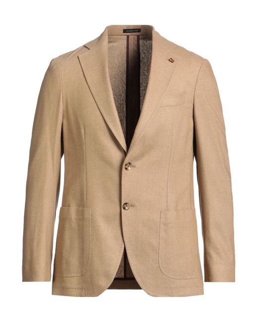 Sartoria Latorre Natural Blazer Wool, Nylon for men