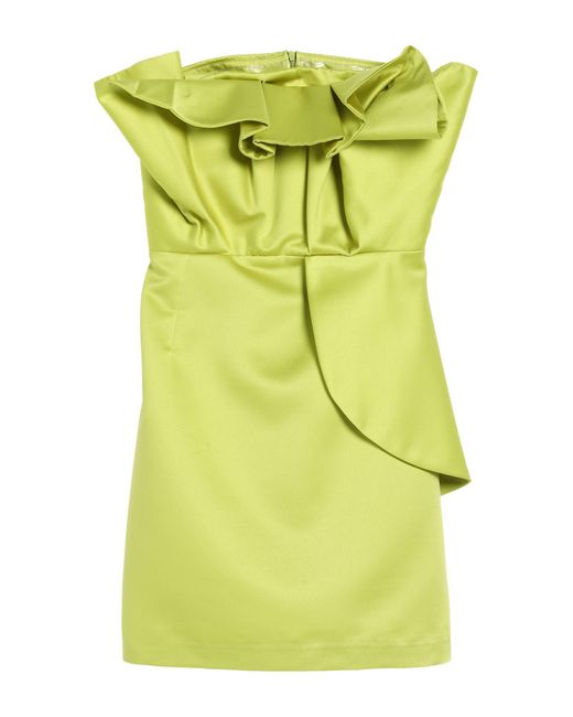 CINQRUE Yellow Mini Dress