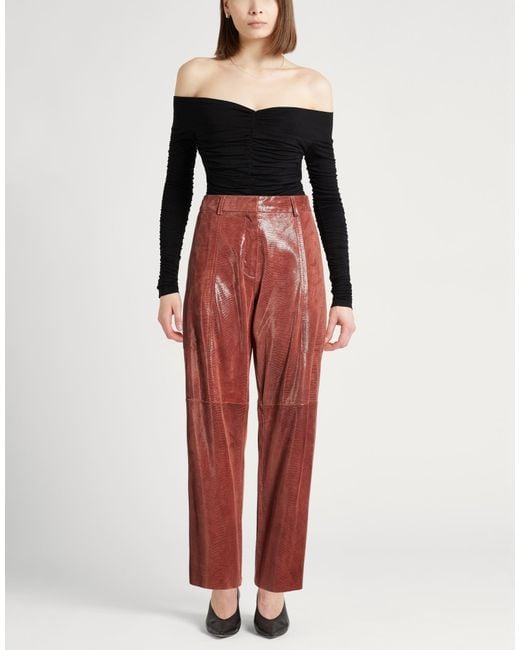 Forte_forte Red Trouser