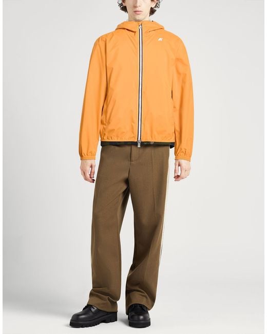 K-Way Orange Jacket for men