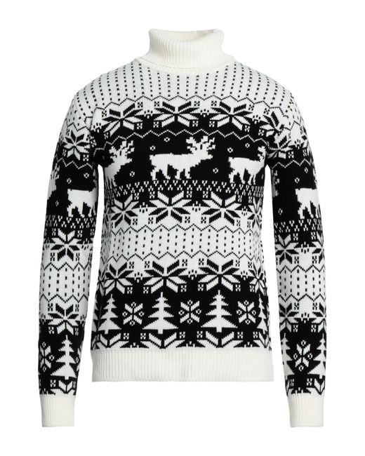 SIGNS Black Turtleneck for men