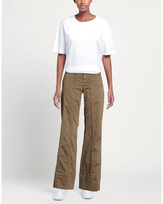 High Natural Use Military Pants Cotton, Elastane