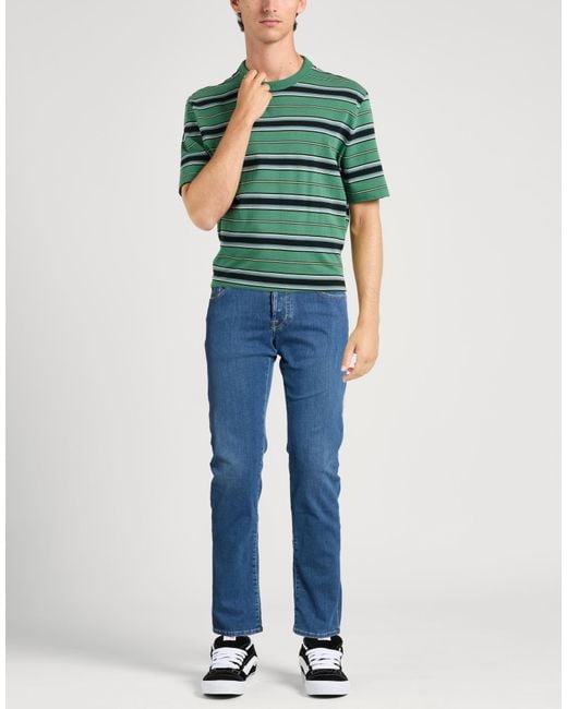 Jacob Cohen Blue Jeans Cotton, Polyester, Elastane for men