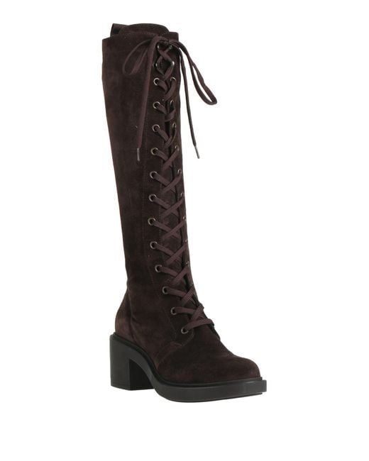 Gianvito Rossi Brown Boot Leather
