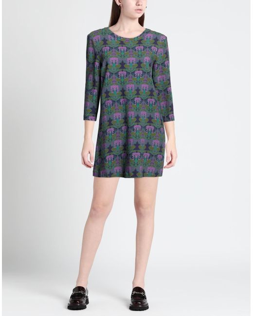 Laura Urbinati Blue Mini-Kleid