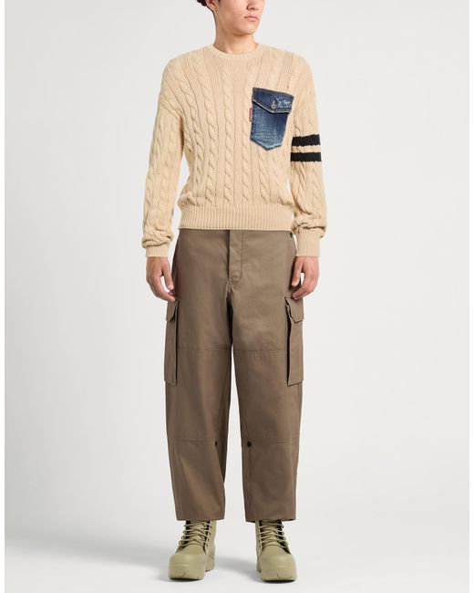Pullover di DSquared² in Natural da Uomo