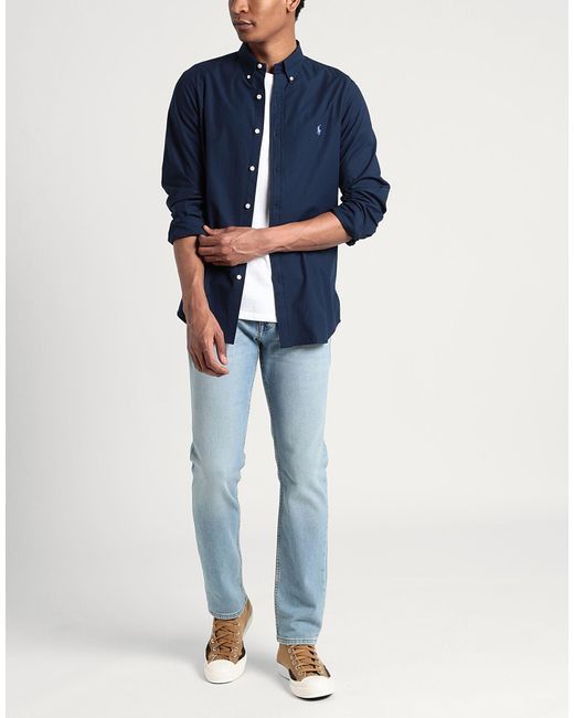 Polo Ralph Lauren Blue Shirt for men