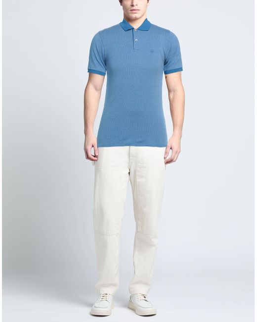 Dunhill Blue Polo Shirt for men