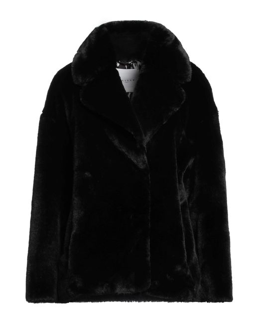 Gaelle Paris Black Shearling- & Kunstfell