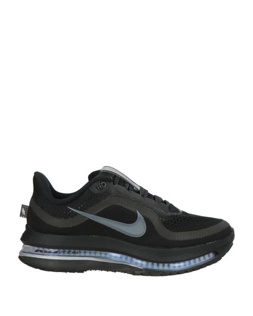 Nike Black Pegasus Premium Sneakers Textile Fibers