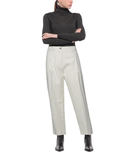 Acne White Trouser