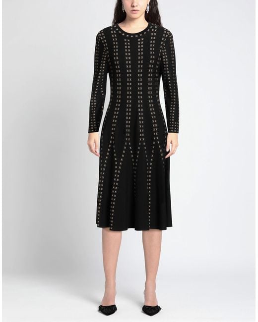 Vestito Midi di Rene' Derhy in Black