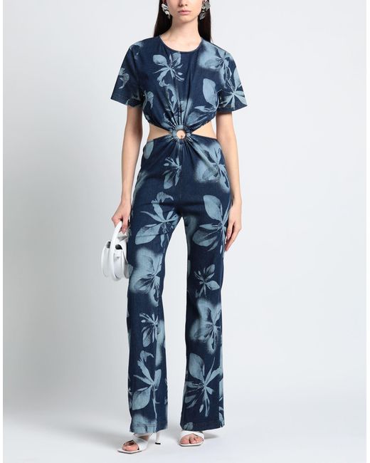 Shaft Blue Jumpsuit