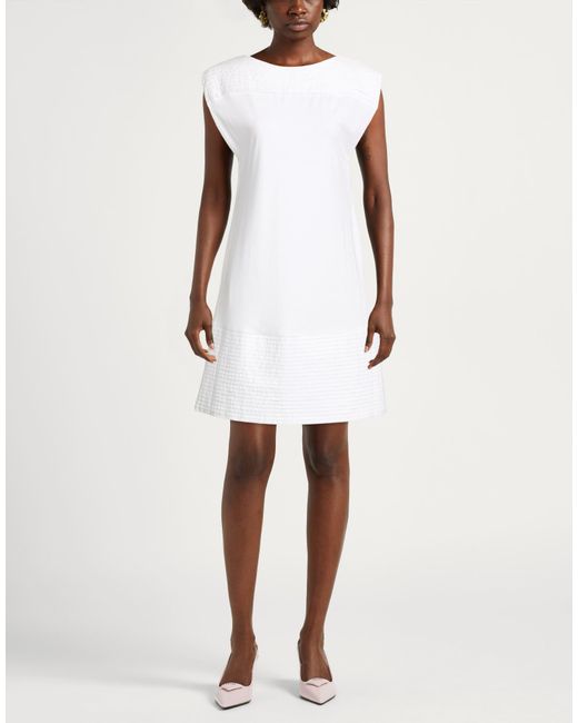 Alpha Studio White Mini Dresses