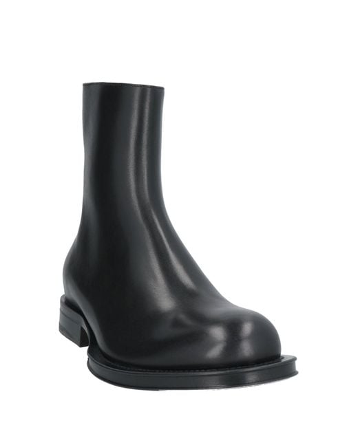 Lanvin Black Ankle Boots for men
