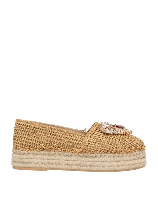 Fiorina Espadrilles Natural Raffia