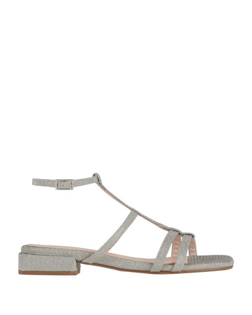 Lorenzo Mari Natural Sandals Textile Fibers