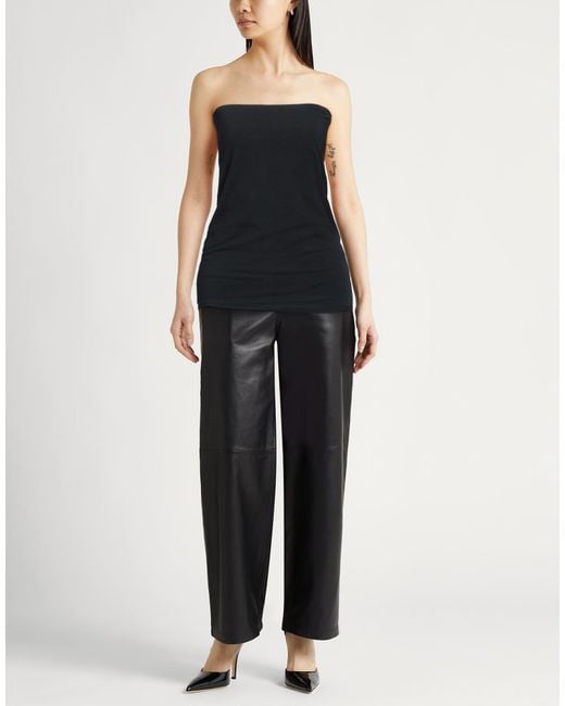 Brunello Cucinelli Black Top Cotton, Elastane