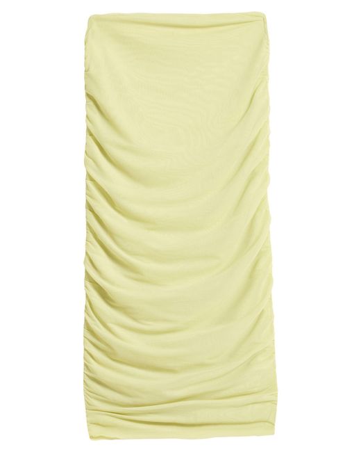 Patrizia Pepe Yellow Midi Skirts