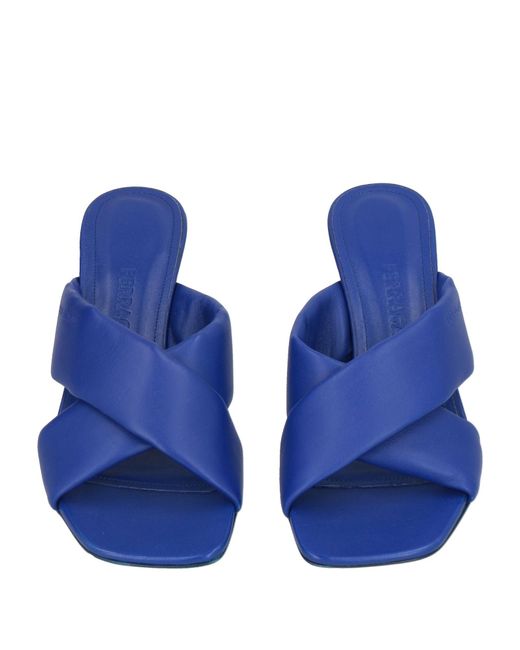 Ferragamo Blue Sandals