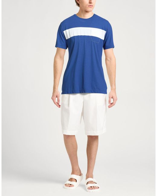 Zanone Blue T-Shirt for men