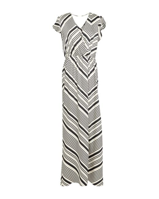 Liu Jo White Better Maxi Dress Polyester