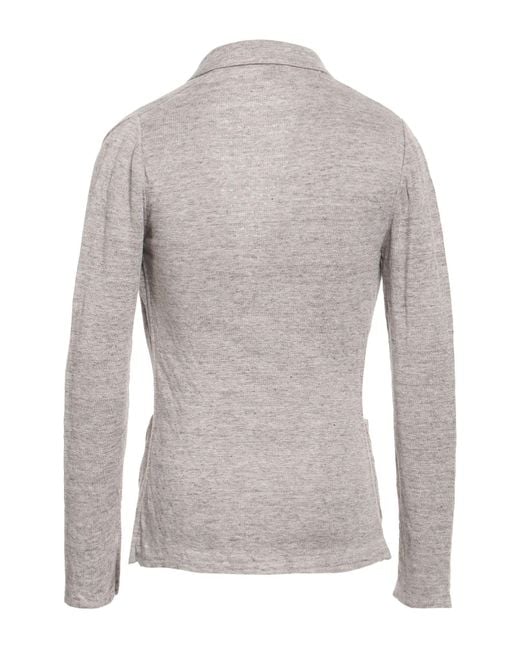Lardini Gray Suit Jacket for men