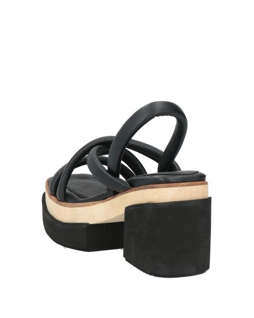 Paloma Barceló Black Sandals
