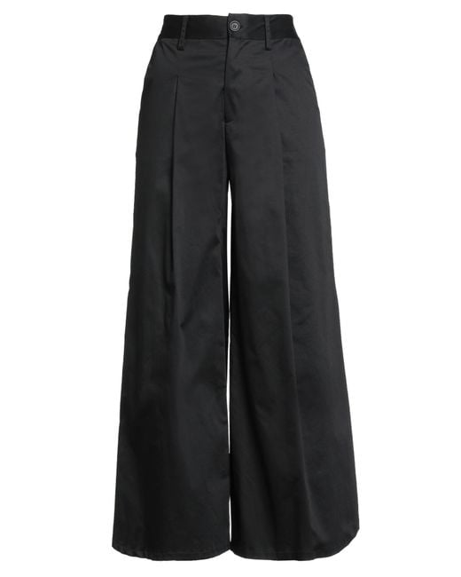 Pantalon Rose' A Pois en coloris Black