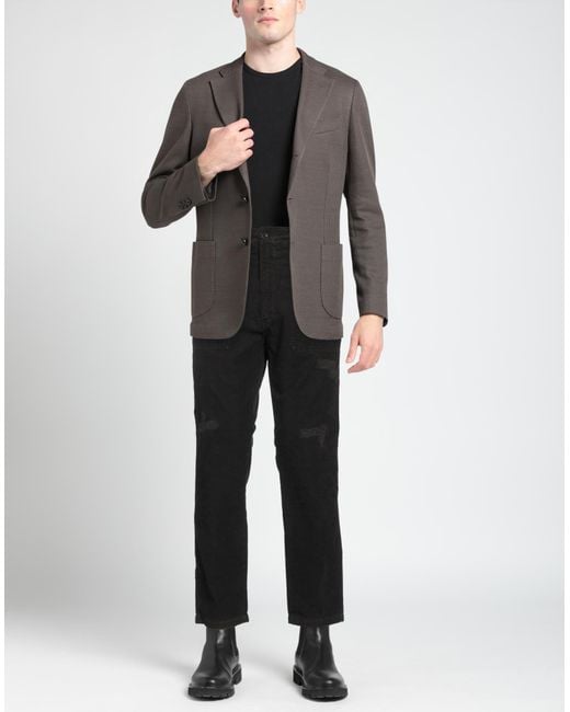 Department 5 Black Trouser for men