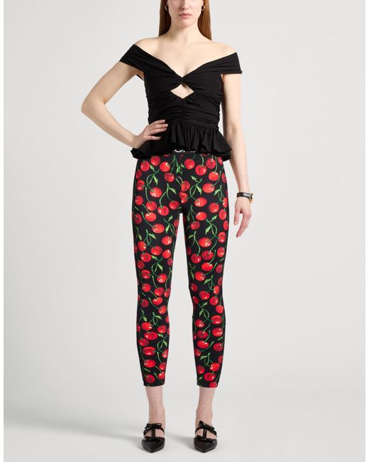 Dolce & Gabbana Red Leggings