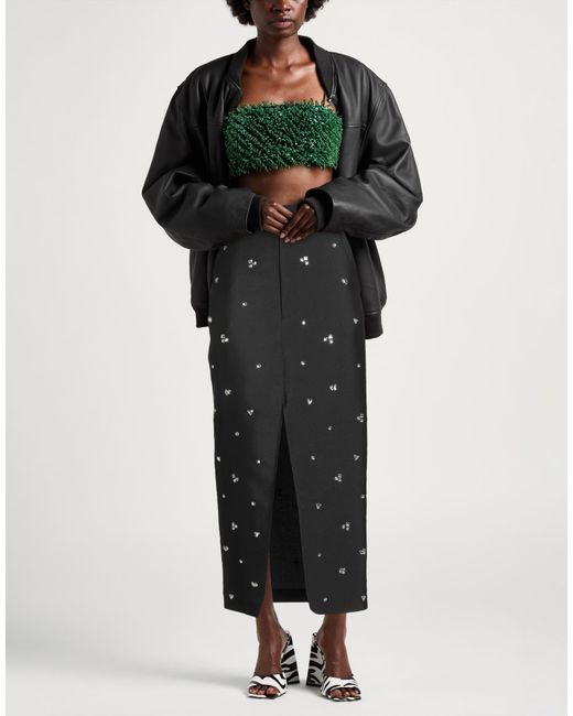 Sandro Black Midi Skirts