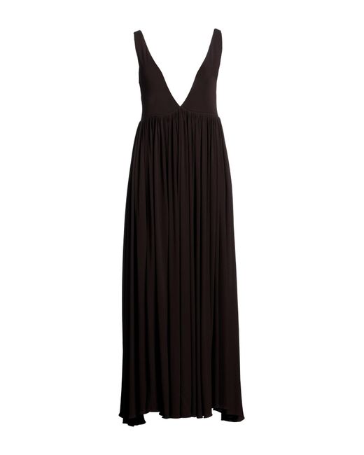 Khaite Black Maxi Dress