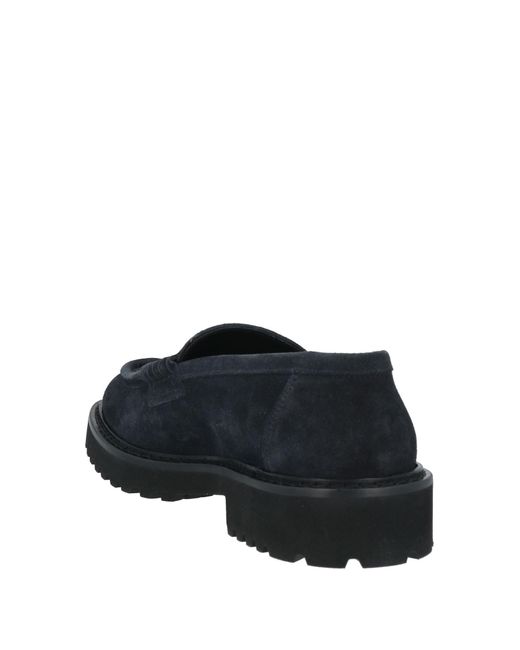 Doucal's Blue Midnight Loafers Leather for men