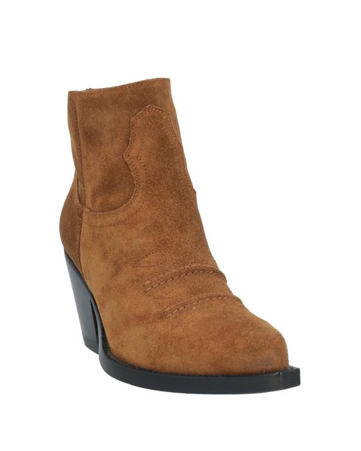Sonora Boots Brown Tan Ankle Boots Leather