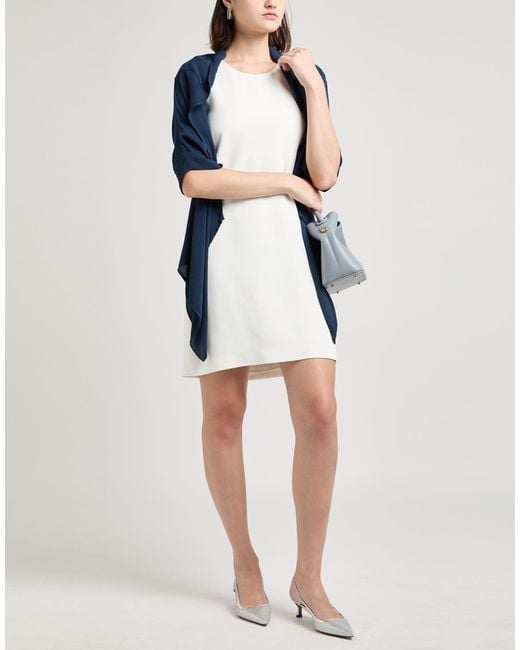 ALESSIA SANTI Blue Jacket Viscose