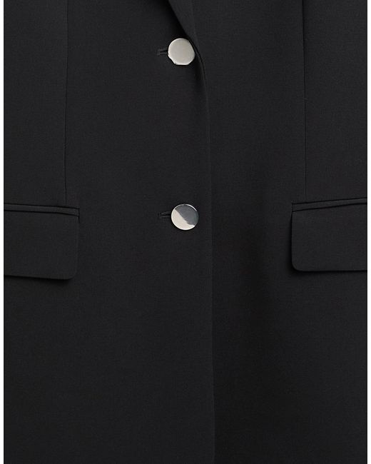 Theory Black Blazer Triacetate, Polyester