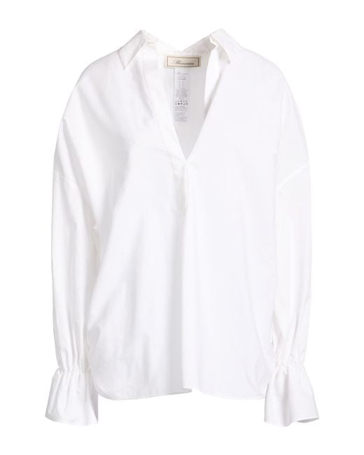 Blumarine White Top Cotton