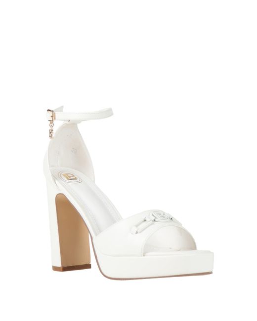 Laura Biagiotti White Sandals