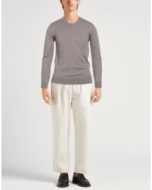 Alpha Studio Gray Jumper for men