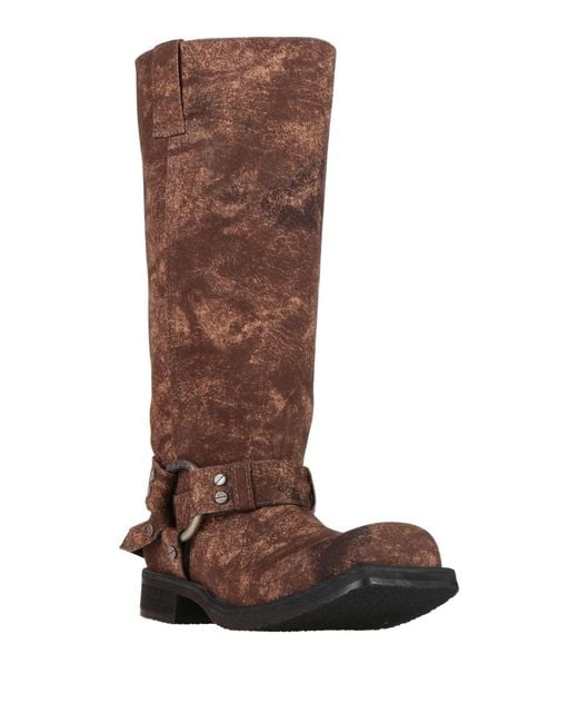 Acne Brown Stiefel